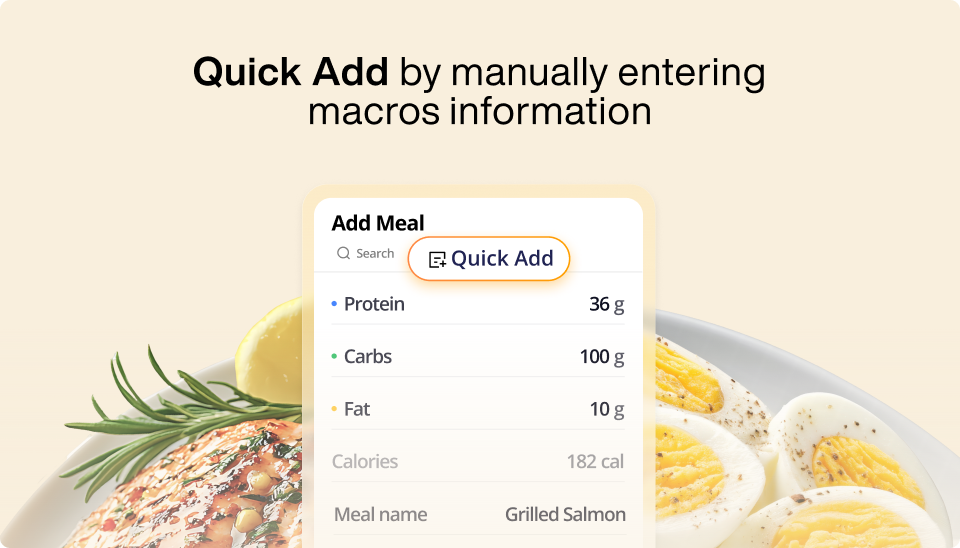 Meal Quick Add Everfit