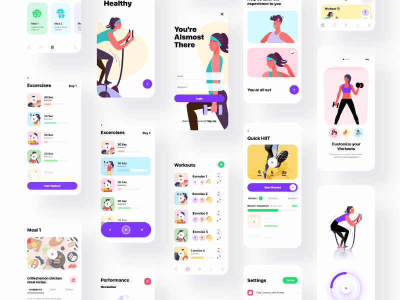 example of paid fitness coaching app