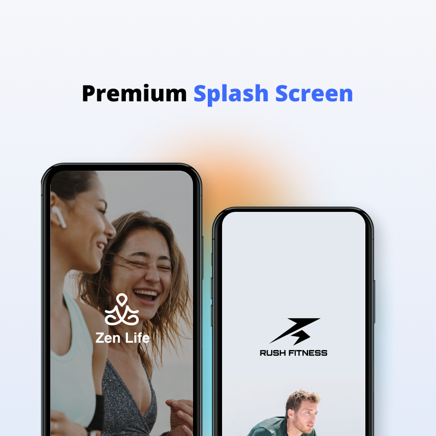 Elevate the experience and welcome your clients to the app each time with a full screen background image.