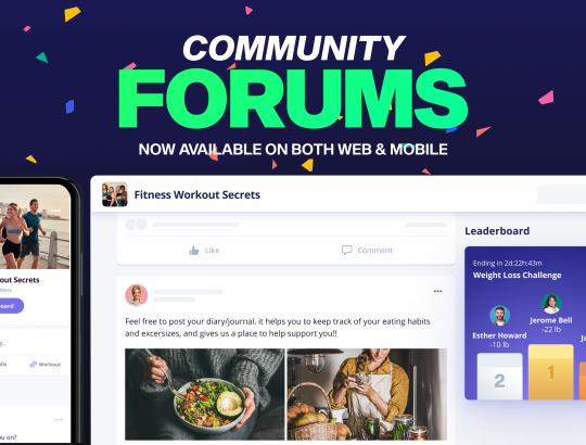 Forum and Leaderboards is now available on both Web and mobile