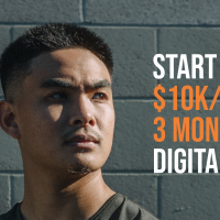 Brandon jumped from in-person training to digitally training clients and started earning $10k/month in 90 days