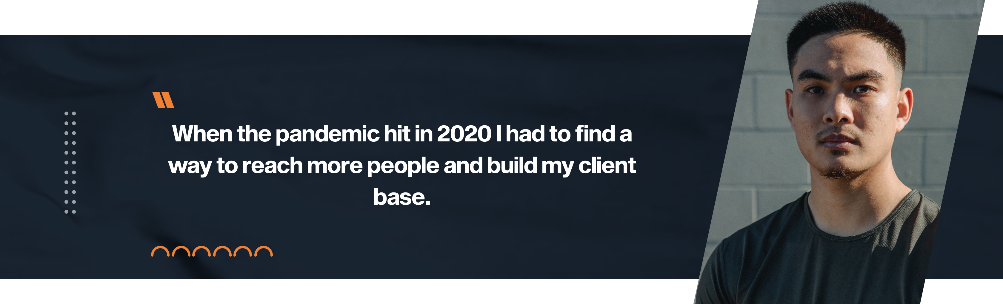 When the pandemic hit in 2020 I had to find a way to reach more people and build my client base