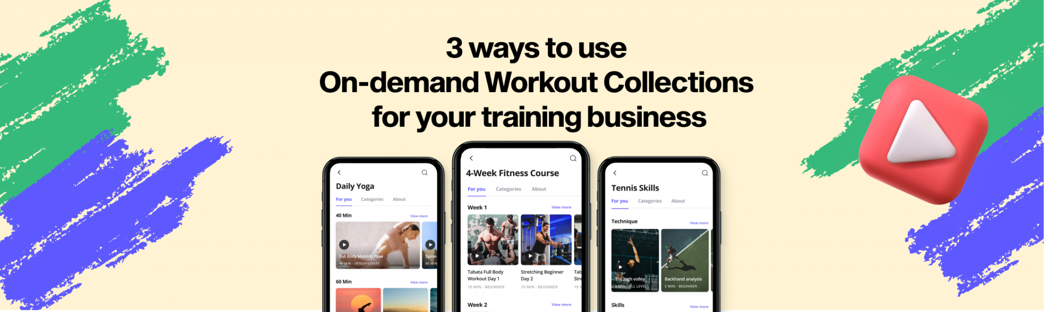 3 ways to use Ondemand Workout Collections for your training business Everfit Blog